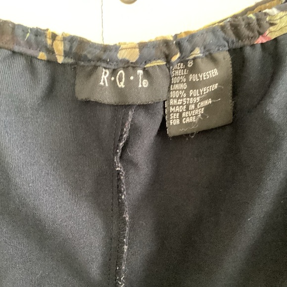 90s y2k Fairycore Gauze Lined Flowy Large Floral Print    Maxi/Midi Skirt Size 8 - Picture 10 of 10